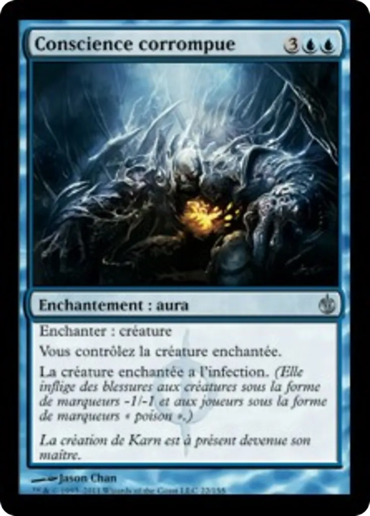 Conscience corrompue — Mirrodin Besieged — Magic: The Gathering