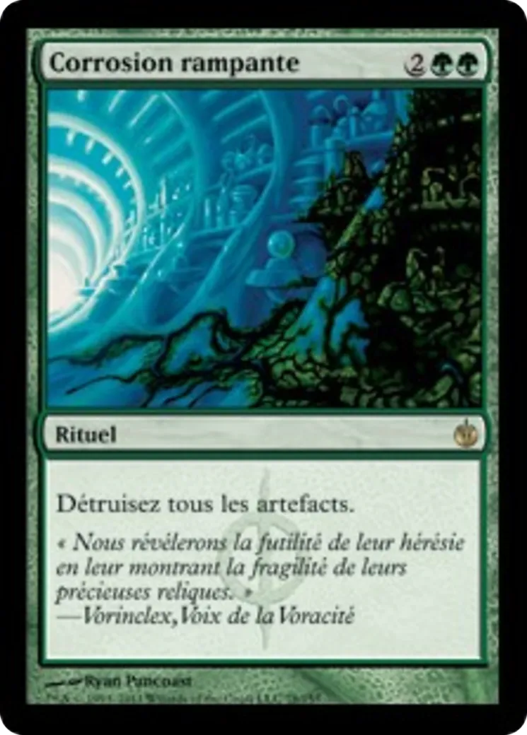 Corrosion rampante — Mirrodin Besieged — Magic: The Gathering