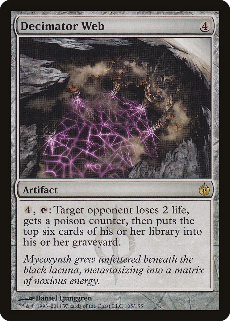 Decimator Web — Mirrodin Besieged — Magic: The Gathering