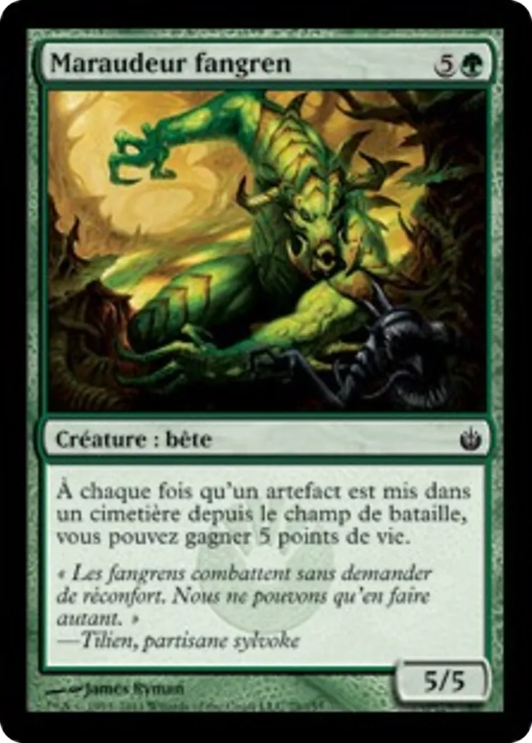Maraudeur fangren — Mirrodin Besieged — Magic: The Gathering