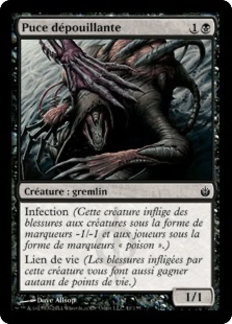 Puce dépouillante — Mirrodin Besieged — Magic: The Gathering