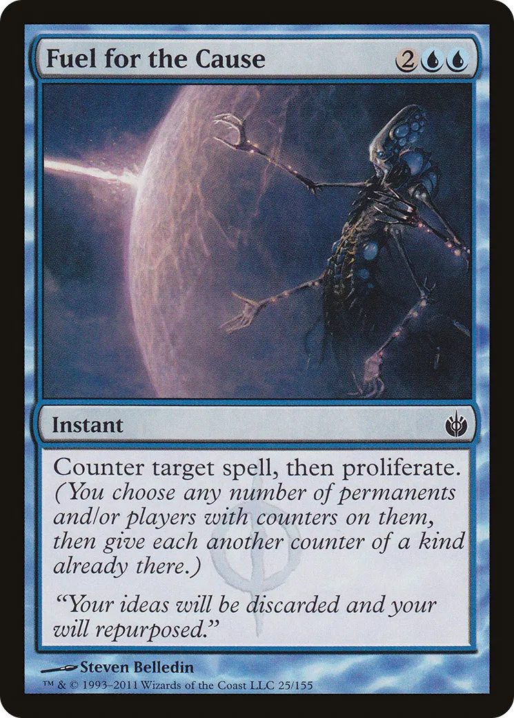 Nourrir la cause — Mirrodin Besieged — Magic: The Gathering