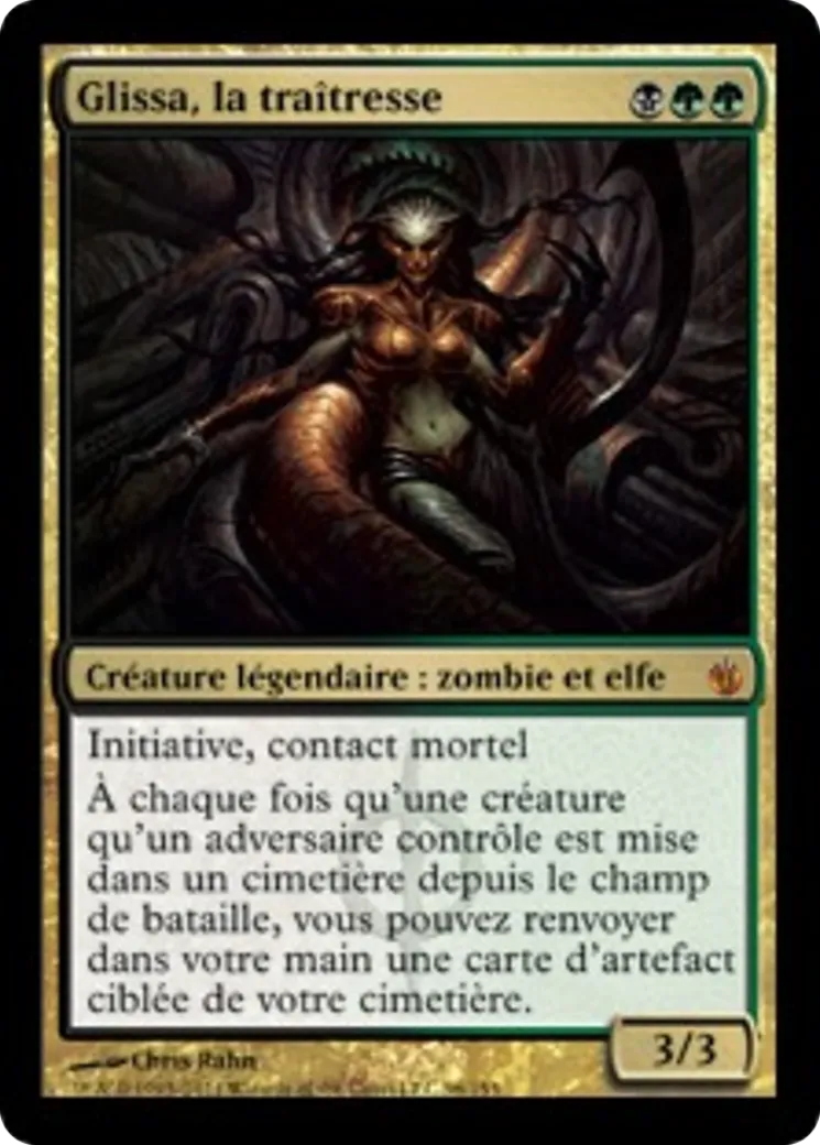 Glissa, la traîtresse — Mirrodin Besieged — Magic: The Gathering