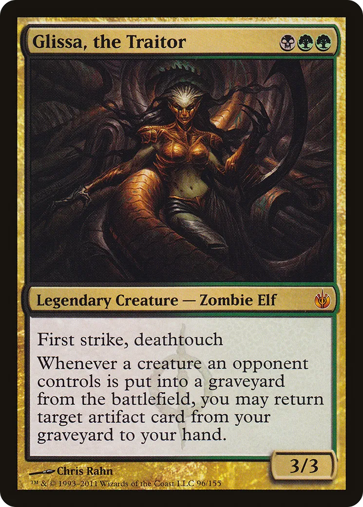 Glissa, the Traitor — Mirrodin Besieged — Magic: The Gathering