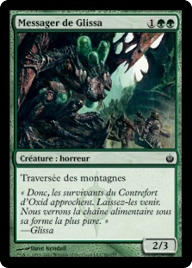 Messager de Glissa — Mirrodin Besieged — Magic: The Gathering