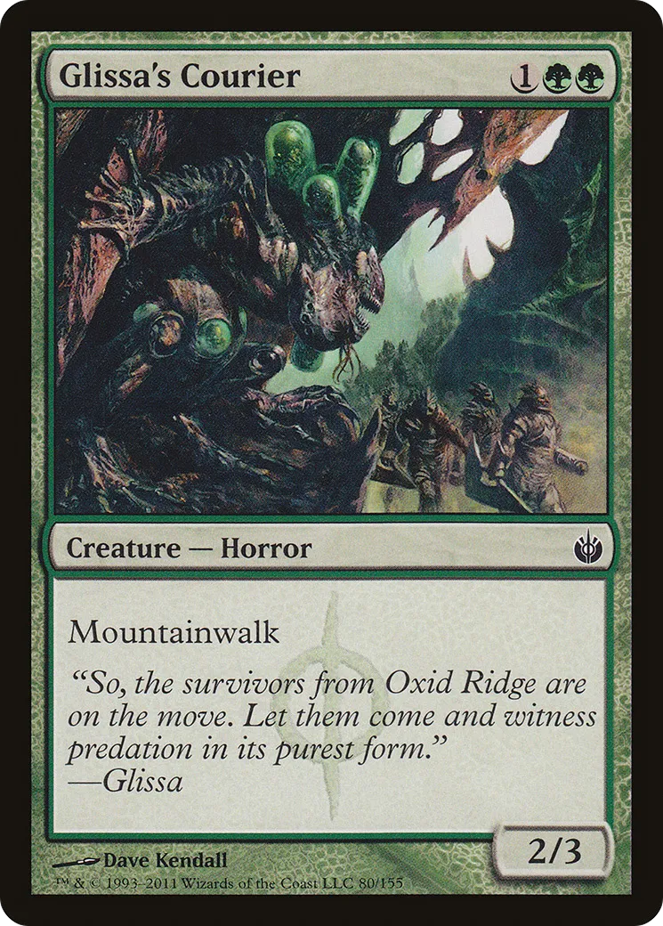 Glissa's Courier — Mirrodin Besieged — Magic: The Gathering