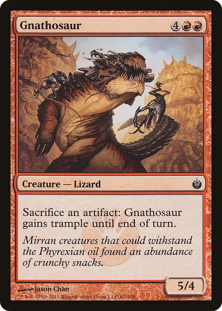 Gnathosaur — Mirrodin Besieged — Magic: The Gathering