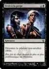 Product image for Droit à la gorge