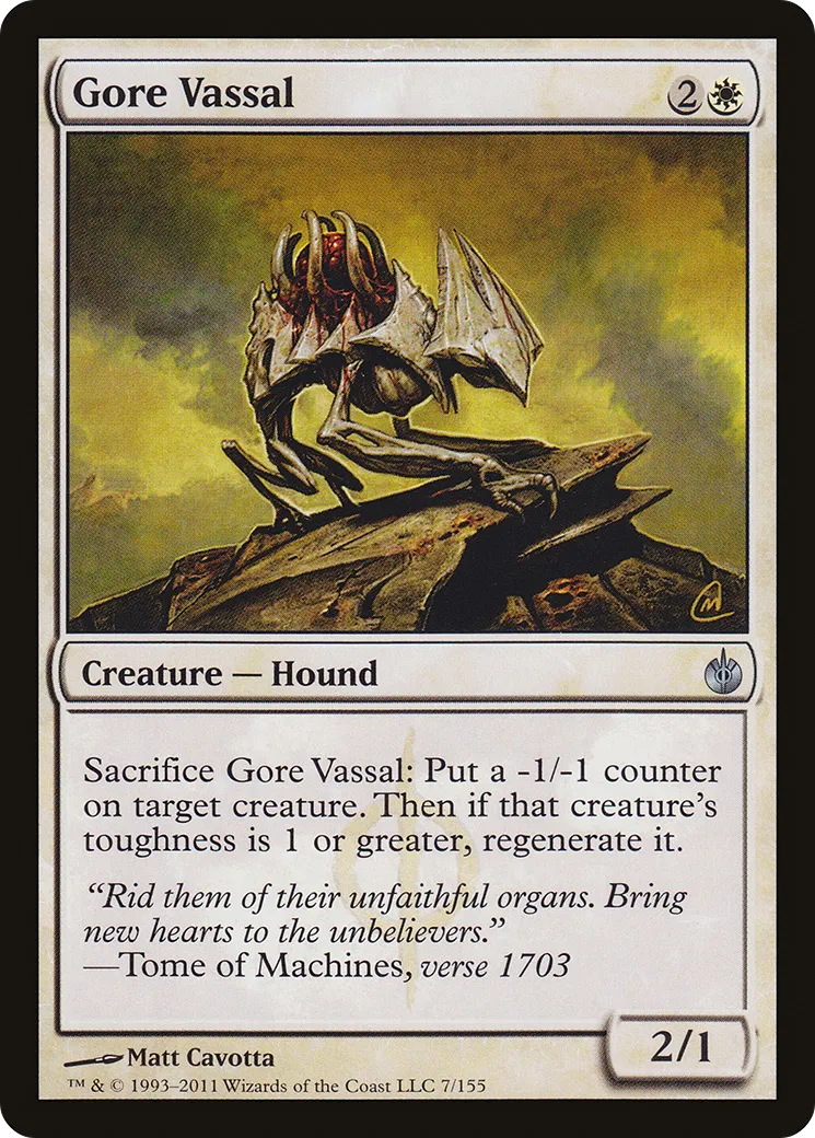 Gore Vassal — Mirrodin Besieged — Magic: The Gathering