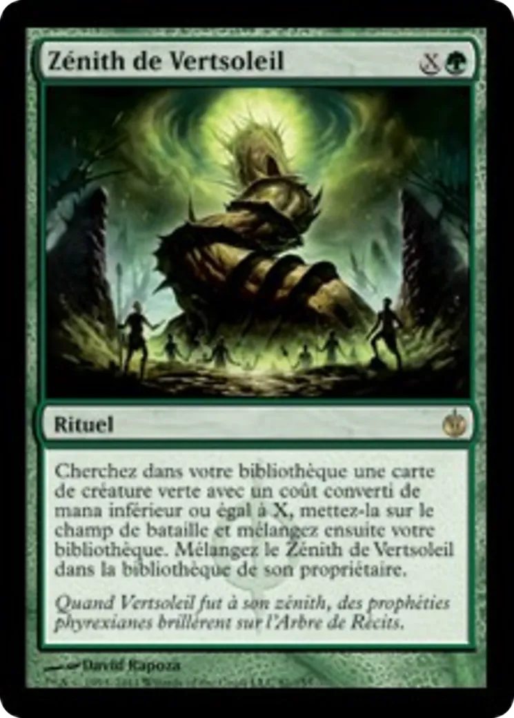 Zénith de Vertsoleil