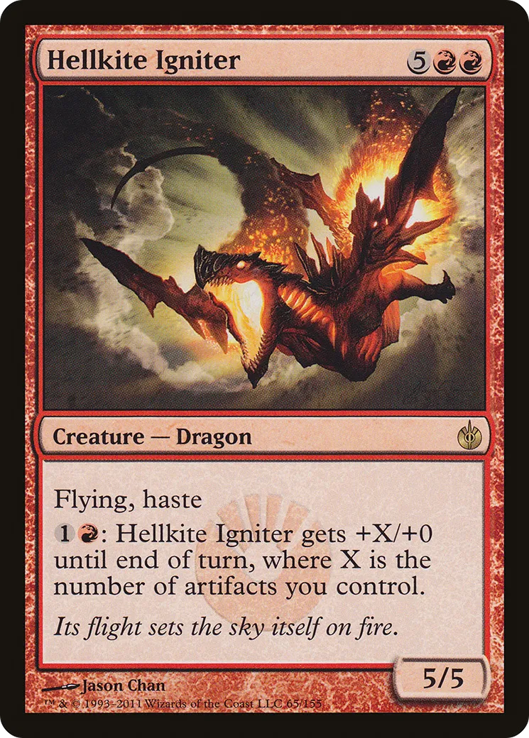Hellkite Igniter — Mirrodin Besieged — Magic: The Gathering