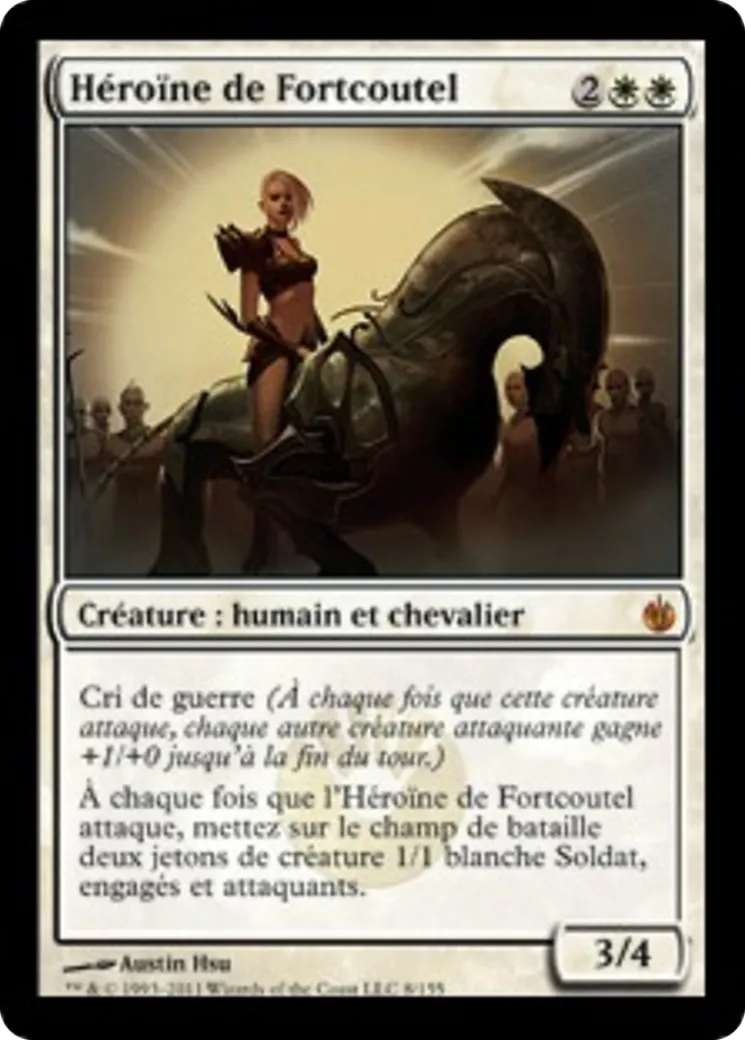 Héroïne de Fortcoutel — Mirrodin Besieged — Magic: The Gathering