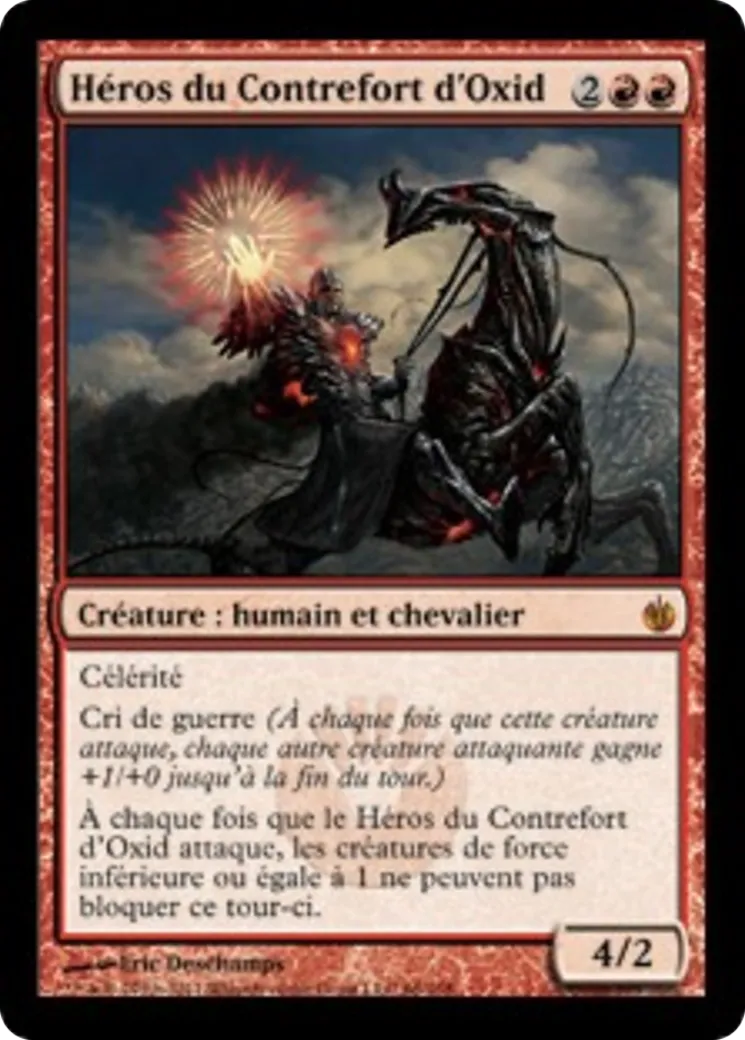 Héros du Contrefort d'Oxid — Mirrodin Besieged — Magic: The Gathering