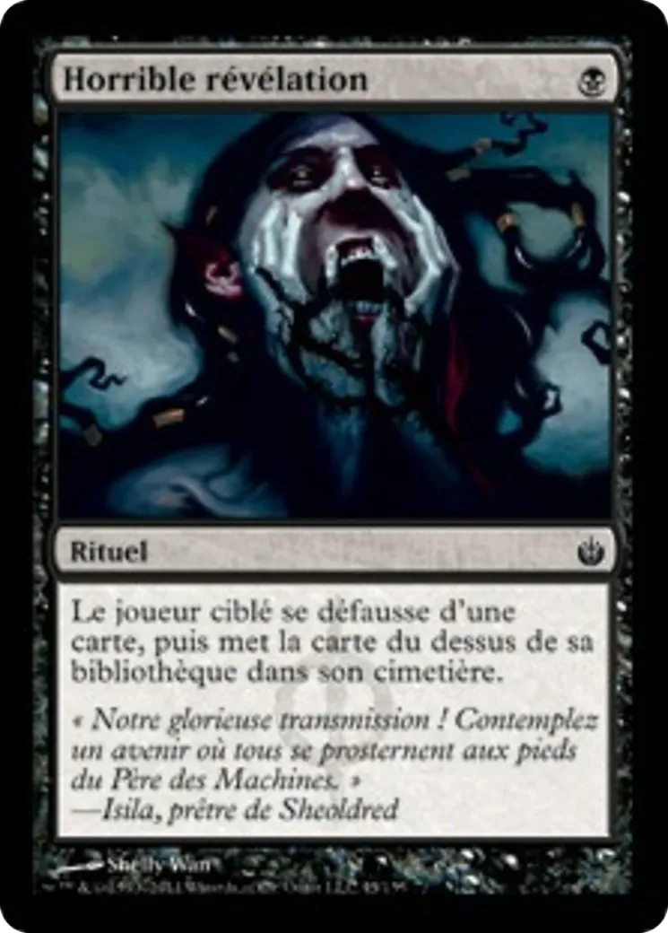 Horrible révélation — Mirrodin Besieged — Magic: The Gathering
