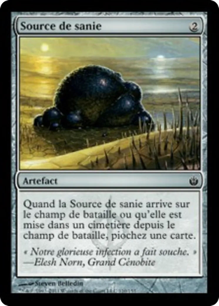 Source de sanie — Mirrodin Besieged — Magic: The Gathering