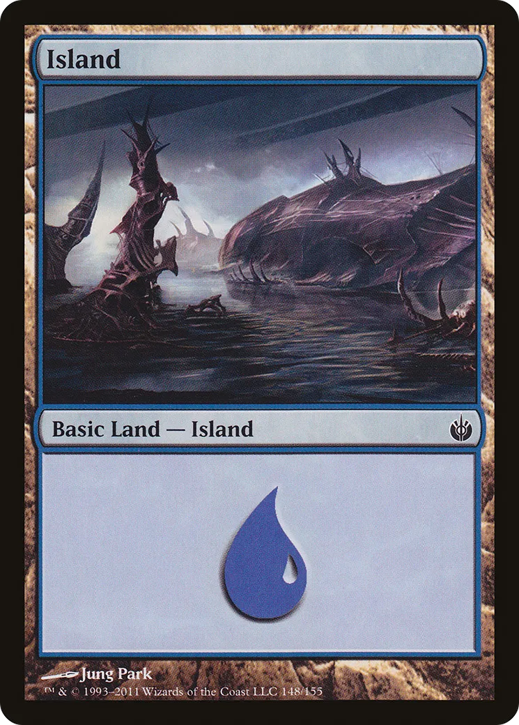 Island — Mirrodin Besieged — Magic: The Gathering