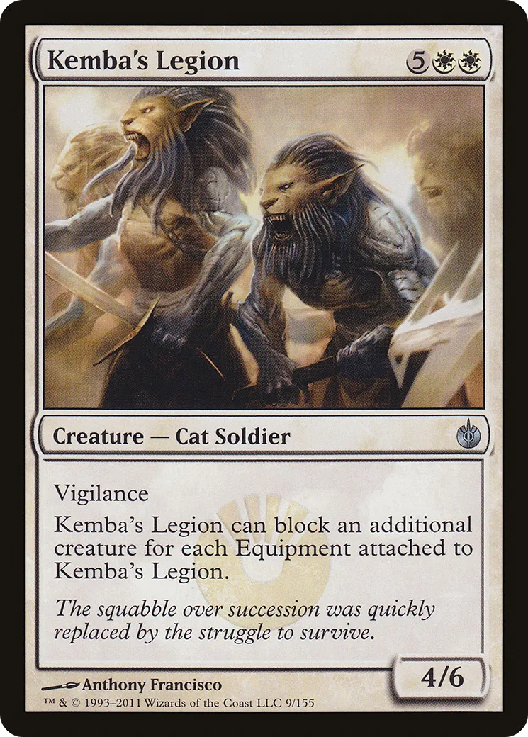 Légion de Kemba — Mirrodin Besieged — Magic: The Gathering