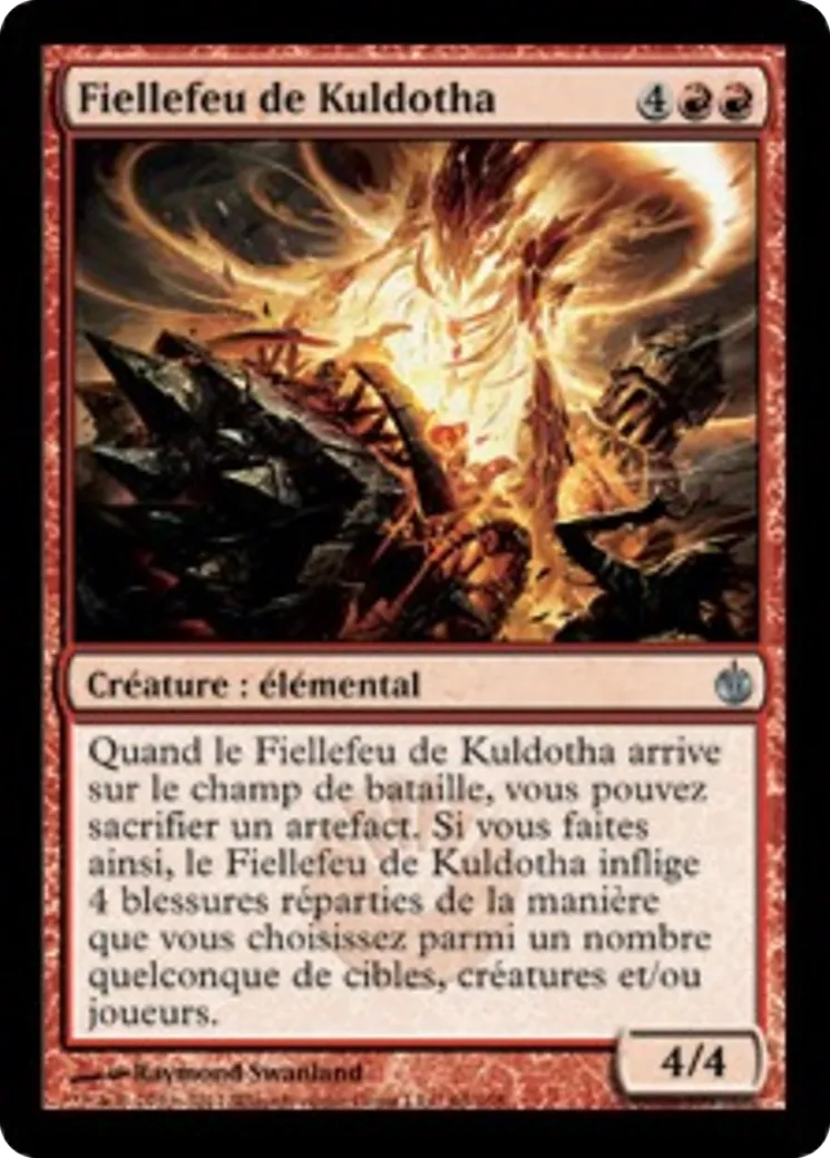 Fiellefeu de Kuldotha — Mirrodin Besieged — Magic: The Gathering