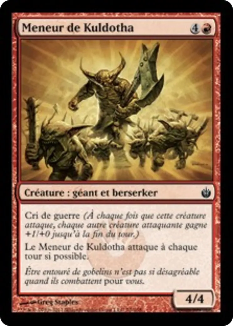 Meneur de Kuldotha — Mirrodin Besieged — Magic: The Gathering