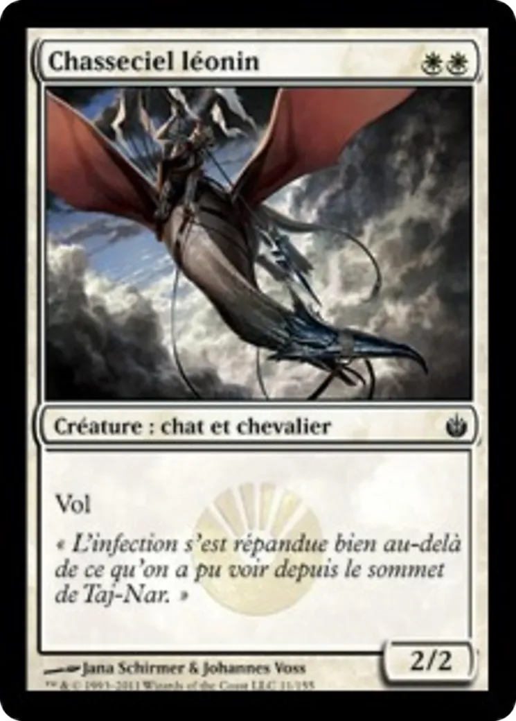 Chasseciel léonin — Mirrodin Besieged — Magic: The Gathering