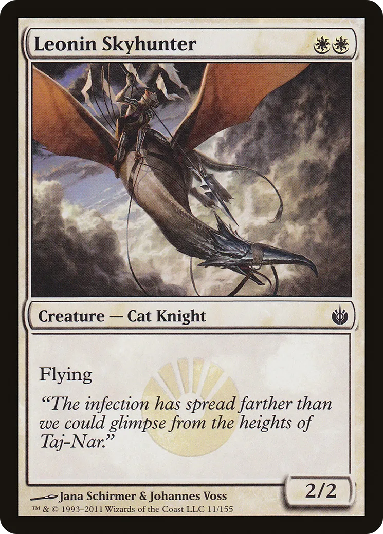 Leonin Skyhunter — Mirrodin Besieged — Magic: The Gathering