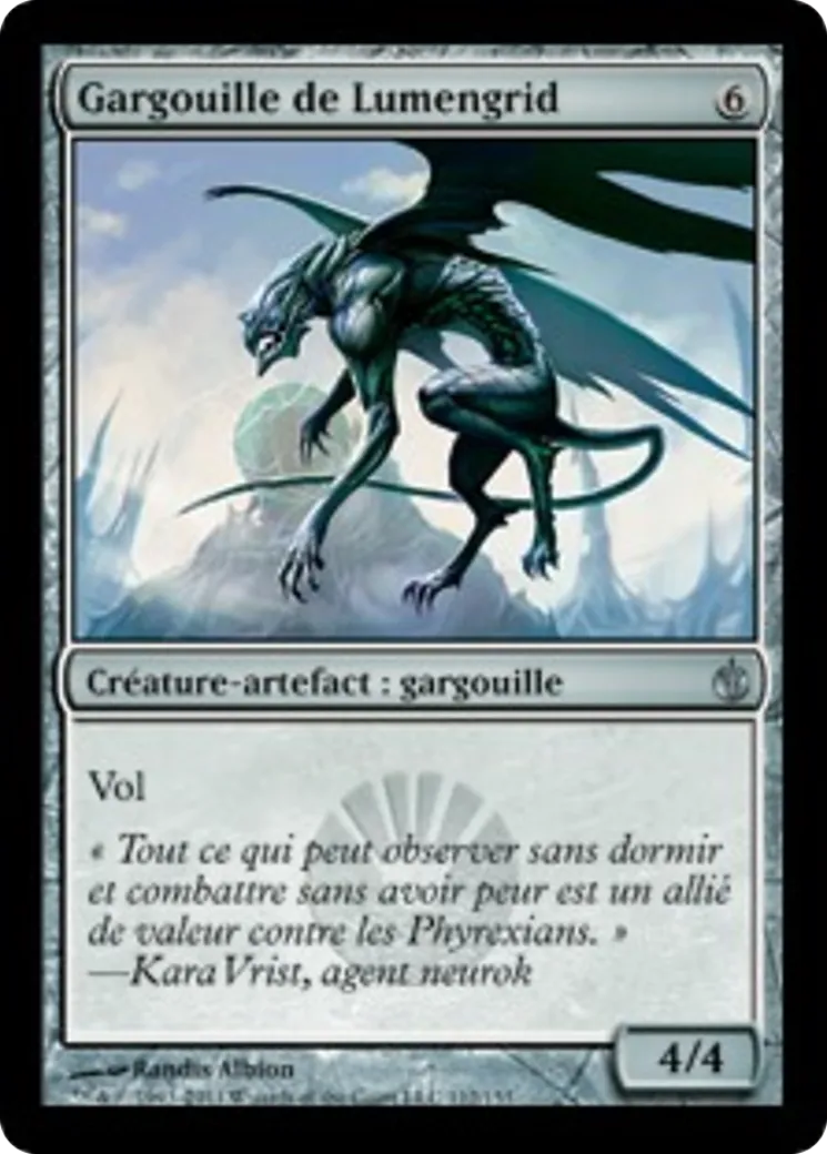 Gargouille de Lumengrid — Mirrodin Besieged — Magic: The Gathering