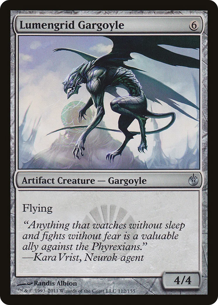 Lumengrid Gargoyle — Mirrodin Besieged — Magic: The Gathering