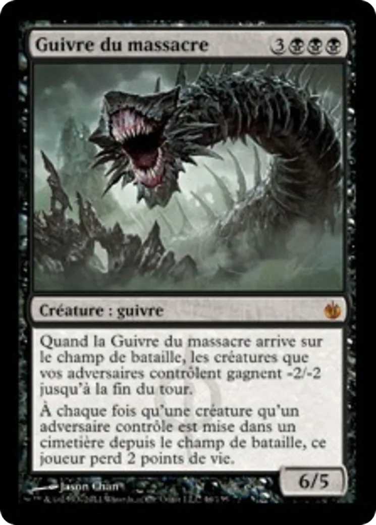 Guivre du massacre — Mirrodin Besieged — Magic: The Gathering
