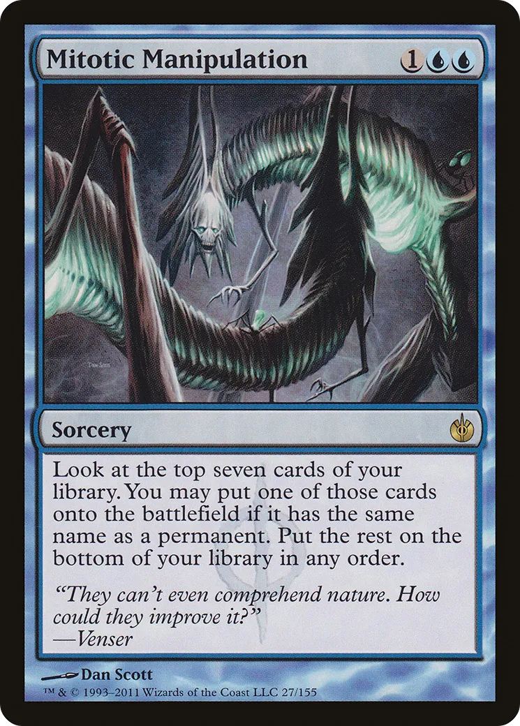Manipulation mitotique — Mirrodin Besieged — Magic: The Gathering