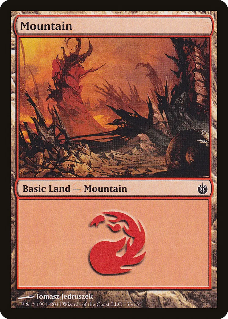 Mountain — Mirrodin Besieged — Magic: The Gathering