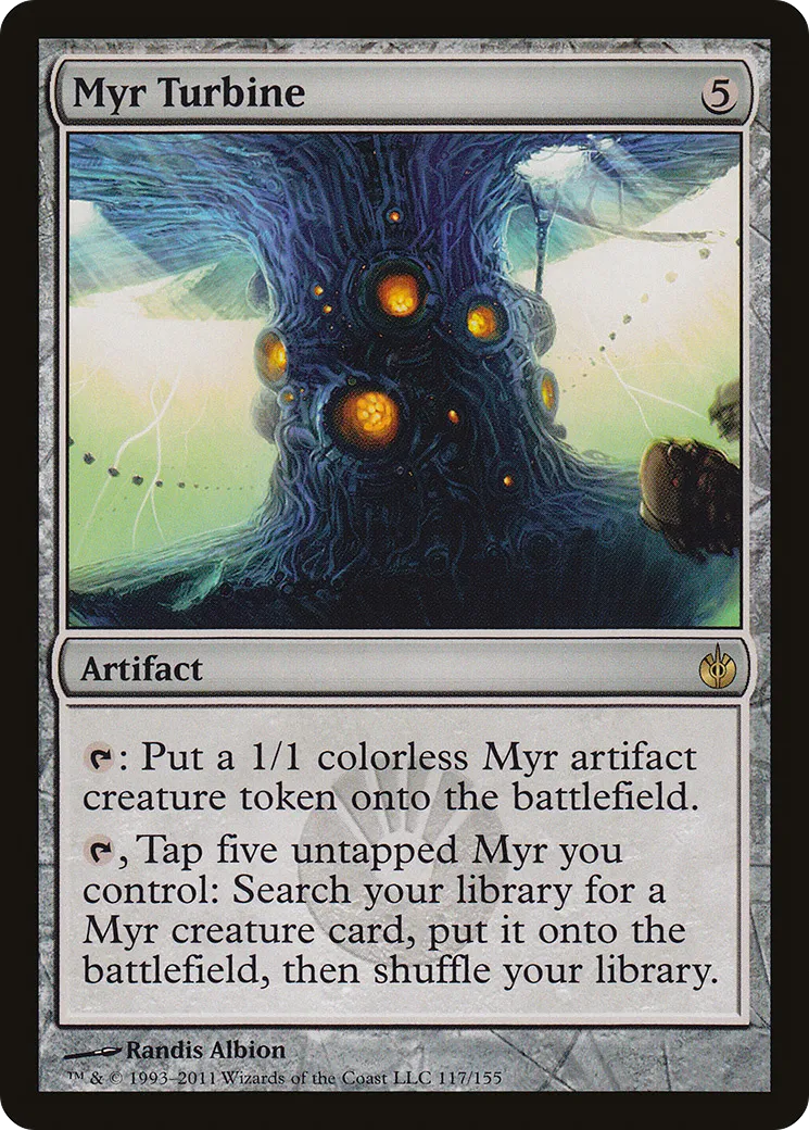 Myr Turbine — Mirrodin Besieged — Magic: The Gathering