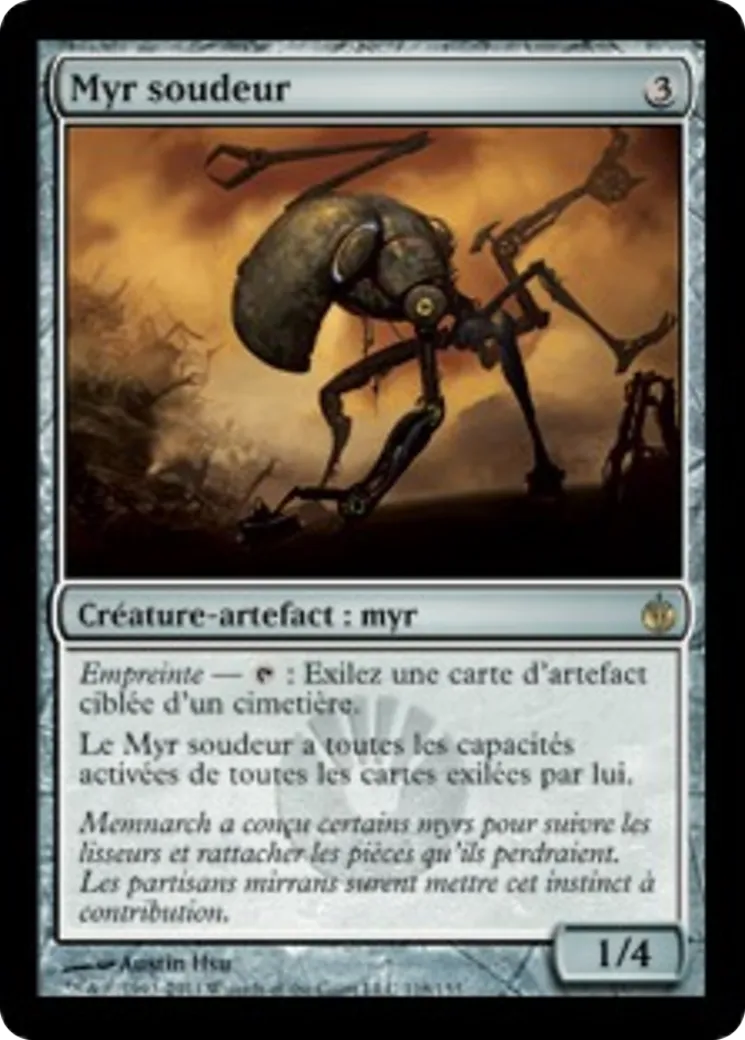 Myr soudeur — Mirrodin Besieged — Magic: The Gathering