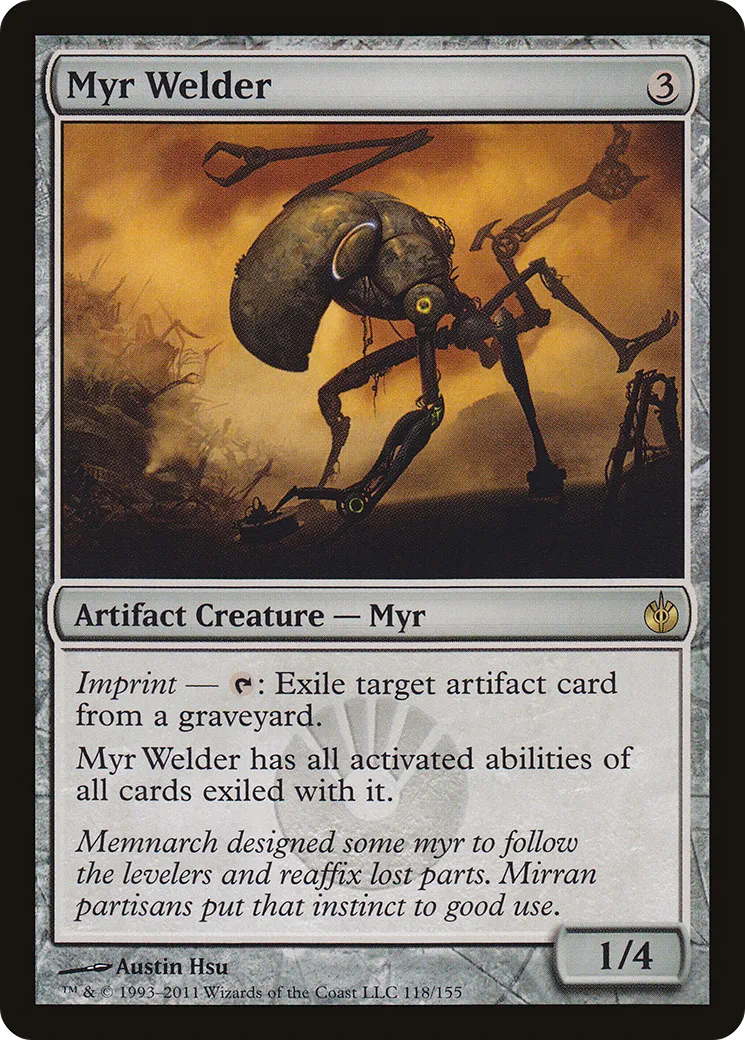 Myr Welder — Mirrodin Besieged — Magic: The Gathering