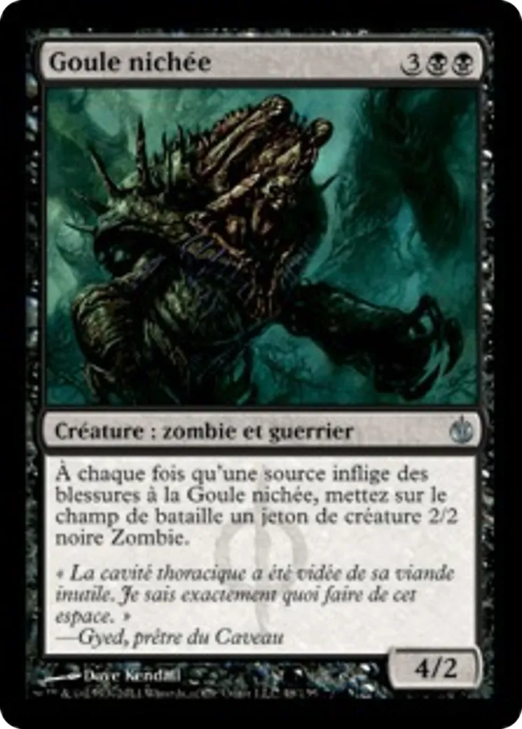 Goule nichée — Mirrodin Besieged — Magic: The Gathering