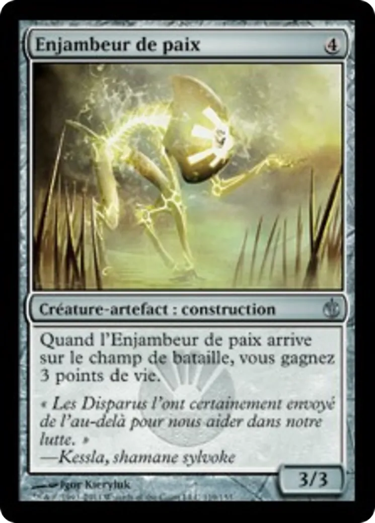 Enjambeur de paix — Mirrodin Besieged — Magic: The Gathering