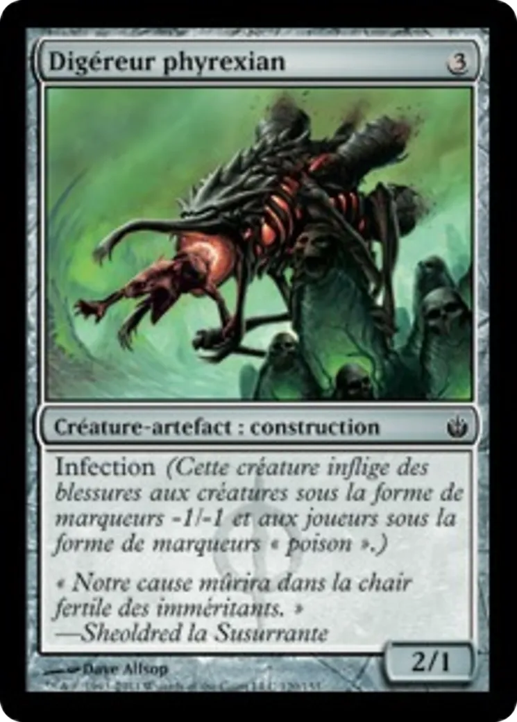 Digéreur phyrexian — Mirrodin Besieged — Magic: The Gathering