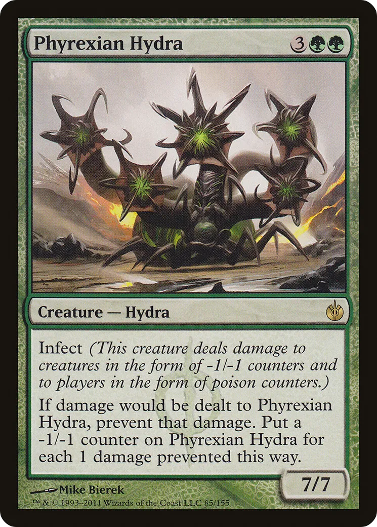 Phyrexian Hydra from Mirrodin Besieged - Magic: The Gathering