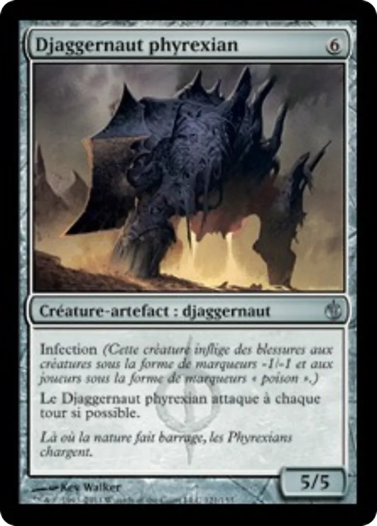Djaggernaut phyrexian — Mirrodin Besieged — Magic: The Gathering