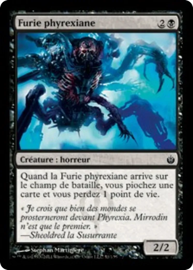 Furie phyrexiane — Mirrodin Besieged — Magic: The Gathering