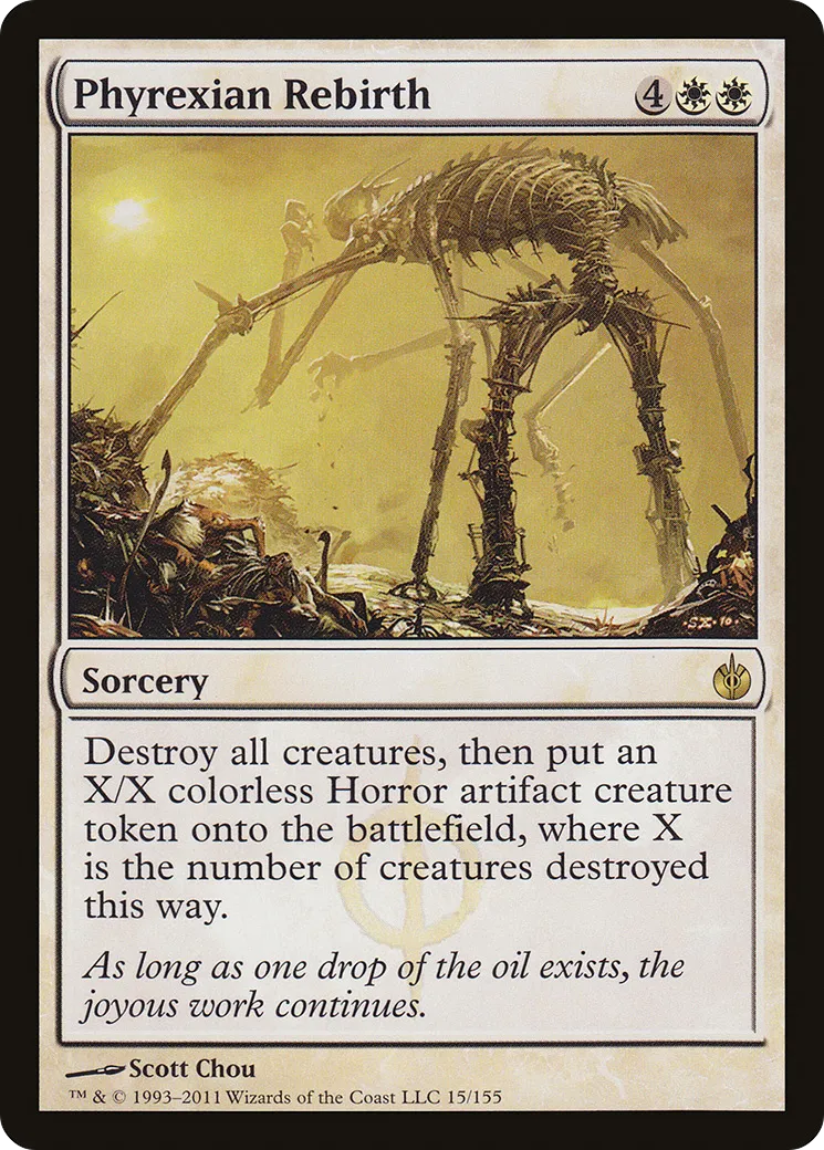 Phyrexian Rebirth — Mirrodin Besieged — Magic: The Gathering