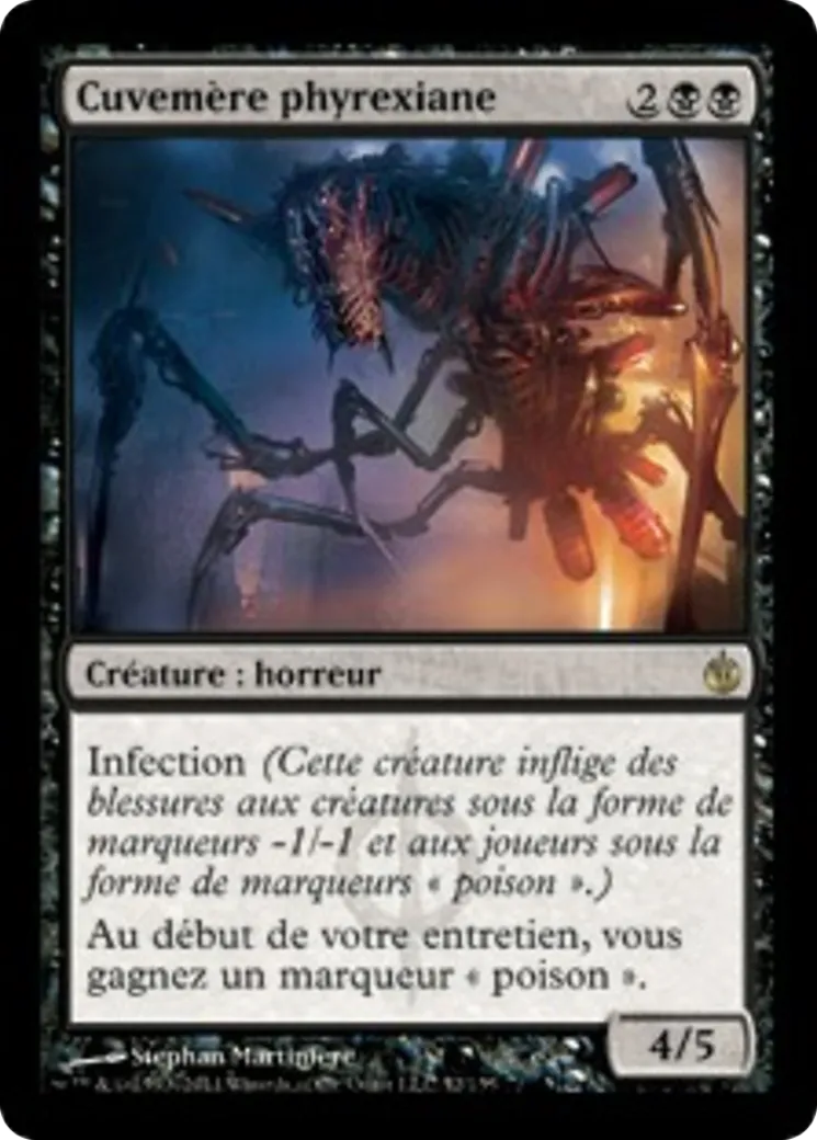 Cuvemère phyrexiane — Mirrodin Besieged — Magic: The Gathering
