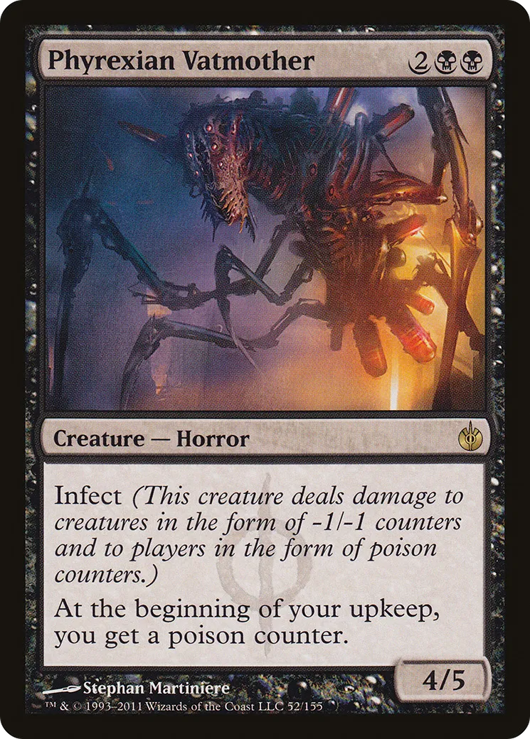 Cuvemère phyrexiane — Mirrodin Besieged — Magic: The Gathering