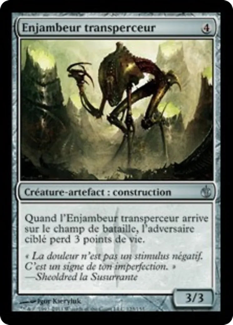 Enjambeur transperceur — Mirrodin Besieged — Magic: The Gathering