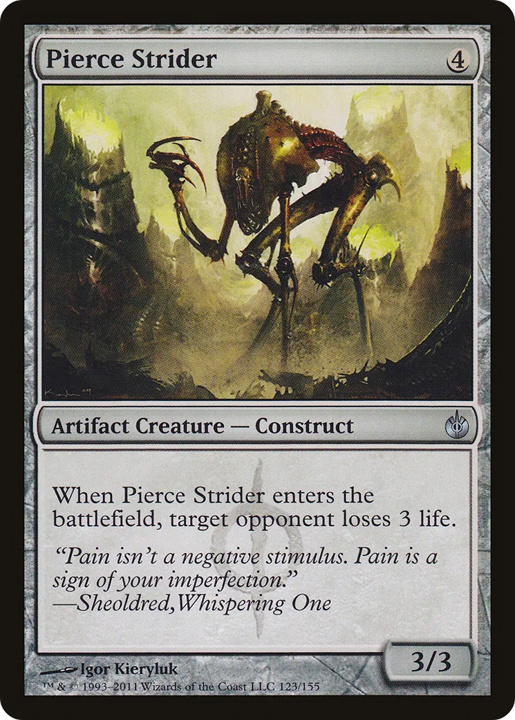 Pierce Strider — Mirrodin Besieged — Magic: The Gathering