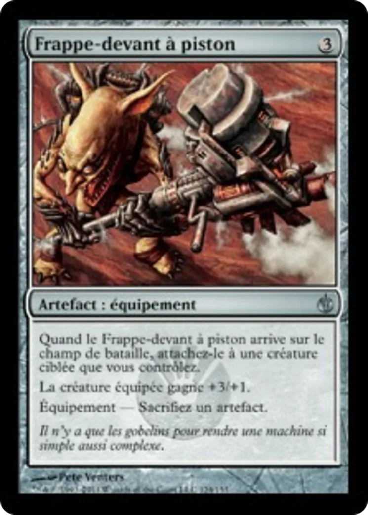 Frappe-devant à piston — Mirrodin Besieged — Magic: The Gathering