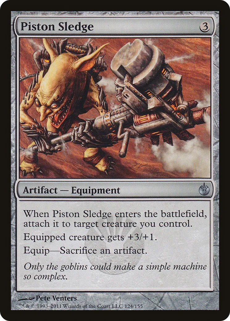 Piston Sledge — Mirrodin Besieged — Magic: The Gathering