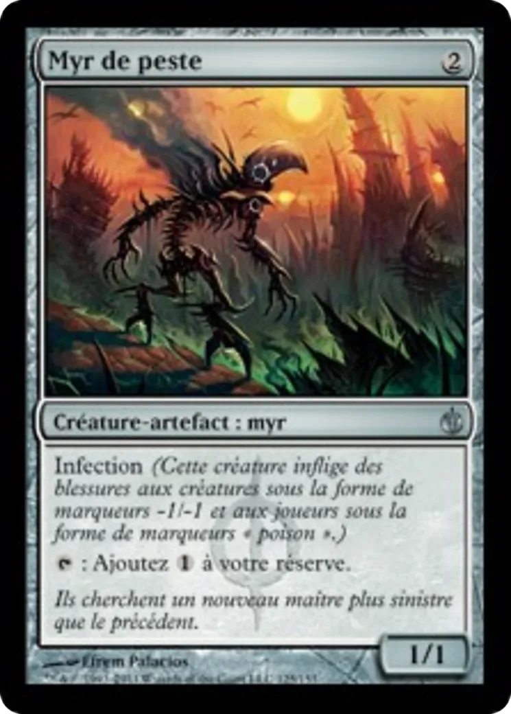 Myr de peste — Mirrodin Besieged — Magic: The Gathering