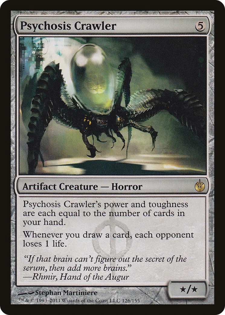 Psychosis Crawler — Mirrodin Besieged — Magic: The Gathering
