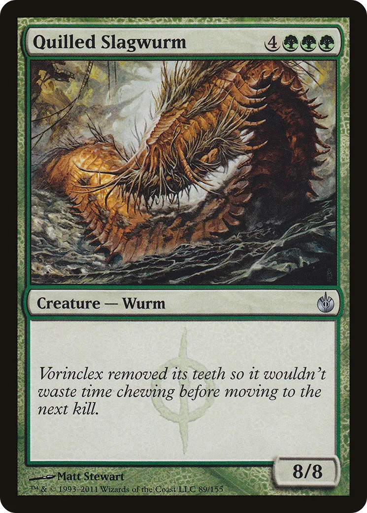 Guivre cendrée à aiguilles — Mirrodin Besieged — Magic: The Gathering