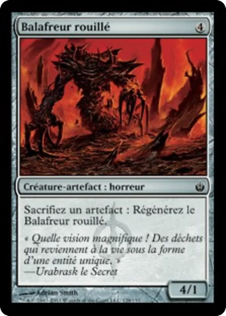 Balafreur rouillé — Mirrodin Besieged — Magic: The Gathering